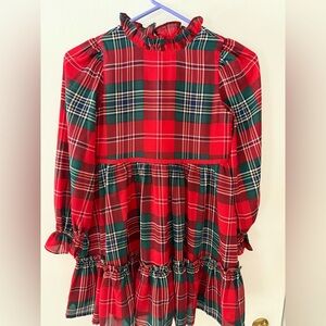 Janie and Jack Festive Plaid Dress